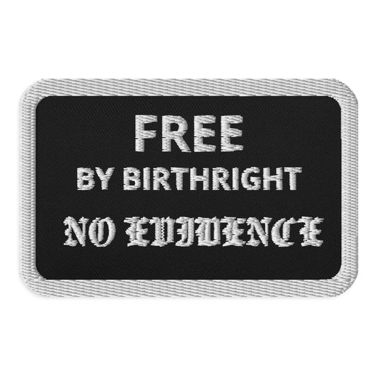 Embroidered patch