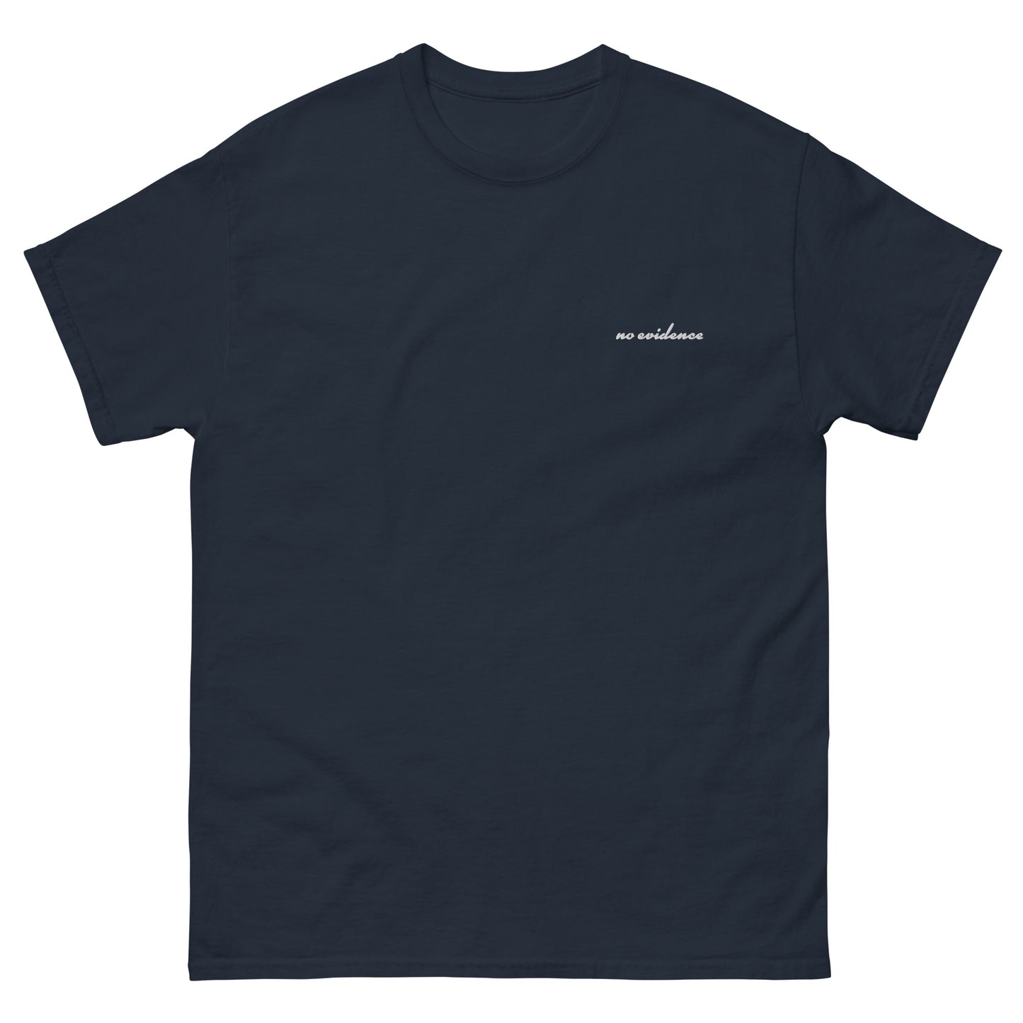 Classic simple tee embroidered