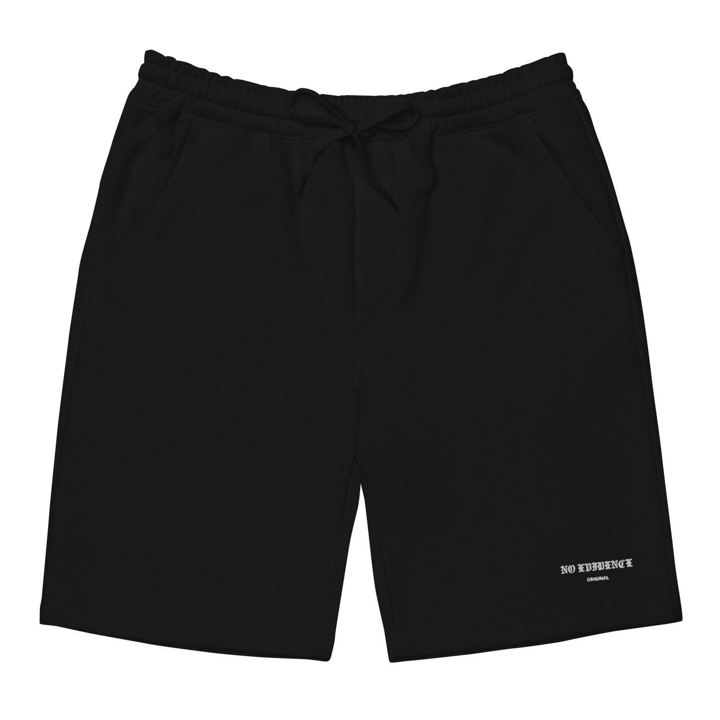 Fleece shorts embroidered