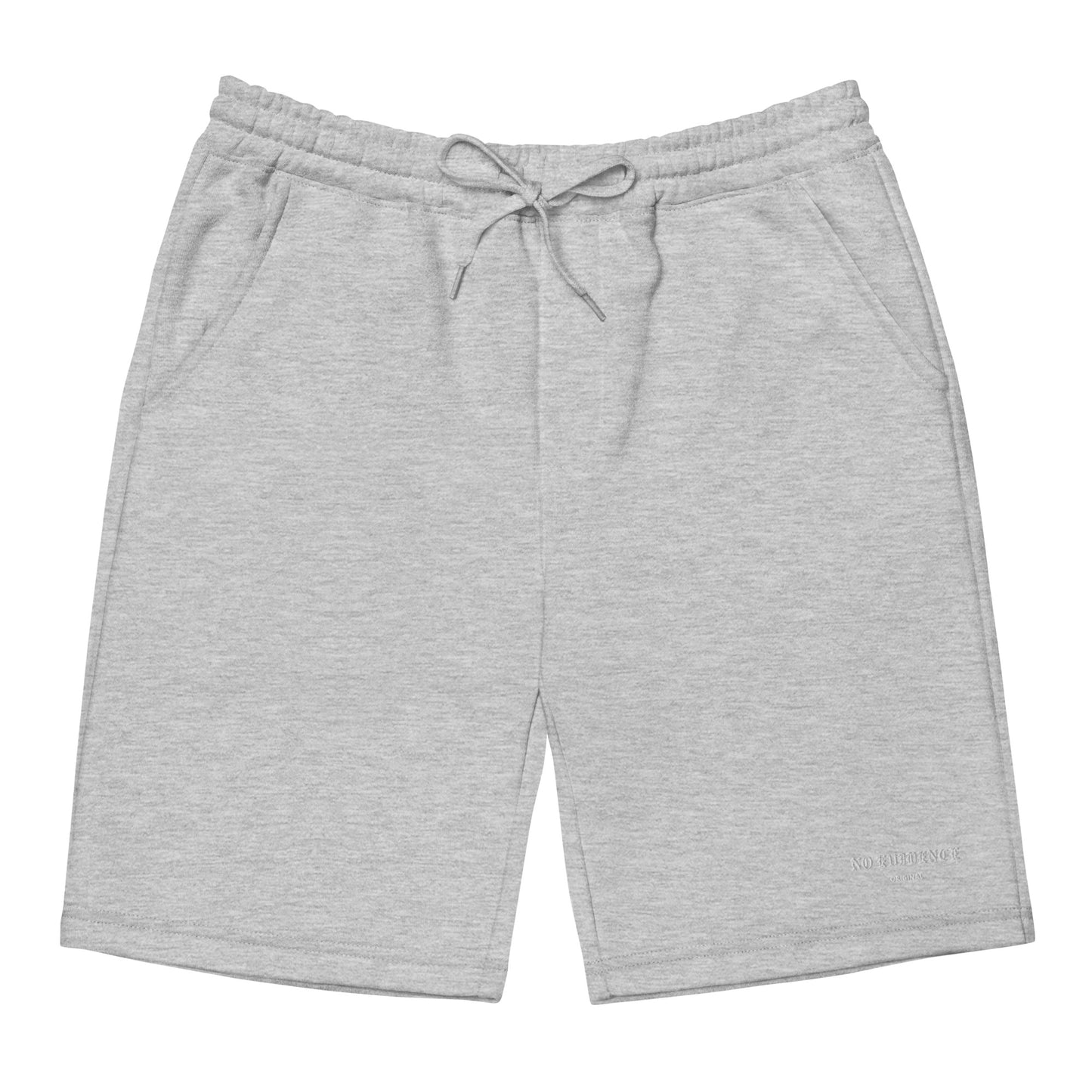 Fleece shorts embroidered