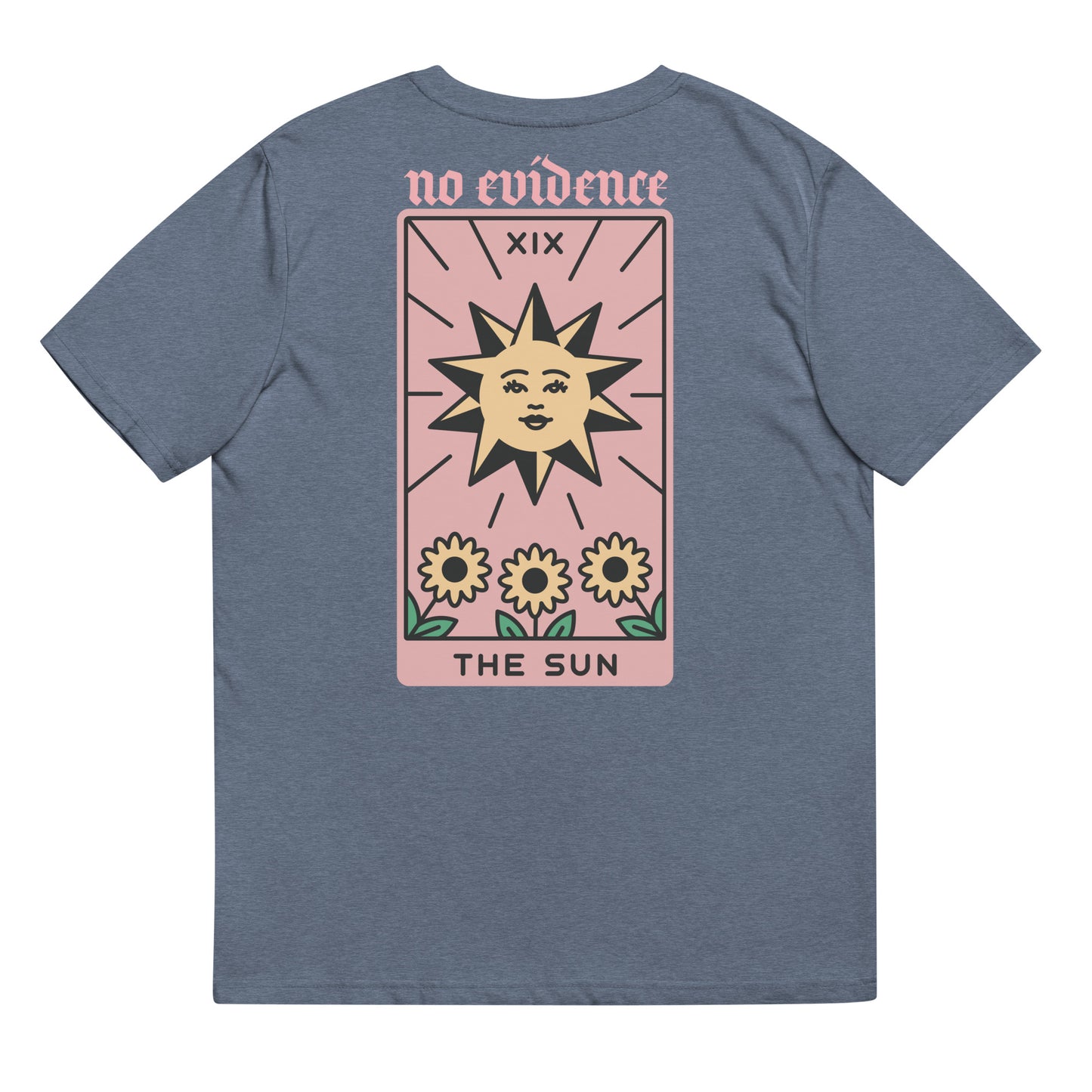 Unisex organic cotton t-shirt "the sun"